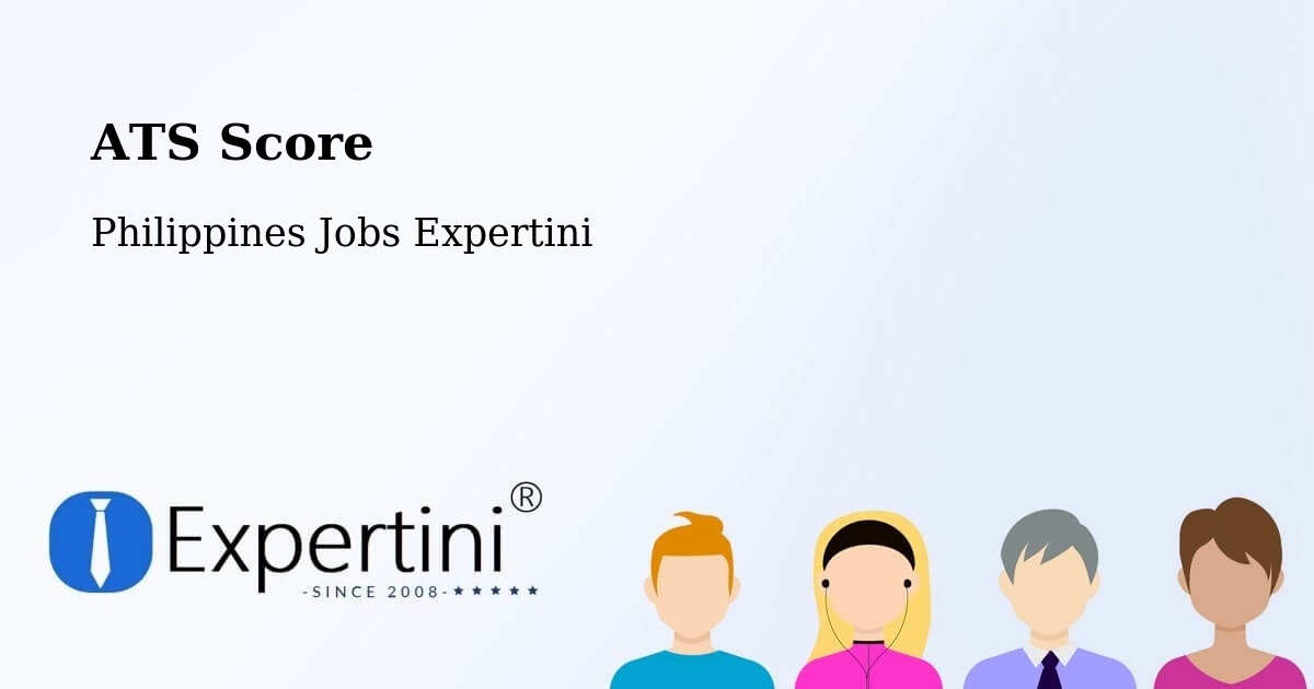 Resume ATS Score & Job Description Match Tool – Santol - Philippines Jobs Expertini