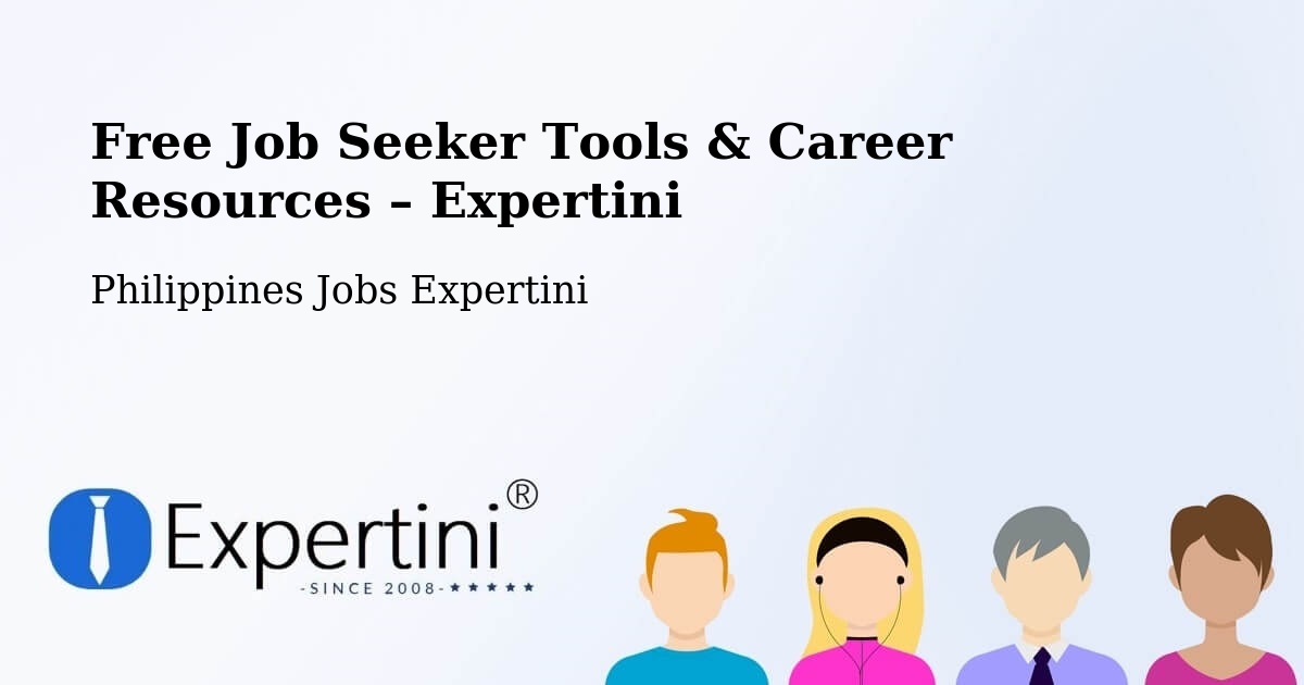 Free Job Seeker Tools & Career Resources – Santol - Santol, Philippines Jobs Expertini