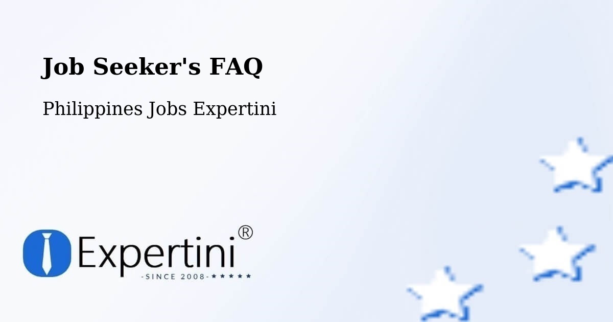 Job Seeker FAQ – Santol - Philippines Jobs Expertini